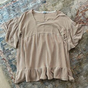 Free People Beach Striped Tunic Dress